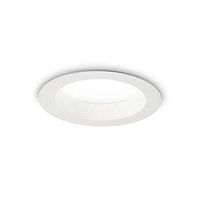 Светильник точечный LED BASIC FI WIDE 15W 3000K Ideal Lux белый 1 лампа, основание белое в стиле современный 