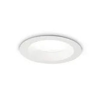 Светильник точечный LED BASIC FI WIDE 15W 3000K Ideal Lux белый на 1 лампу, основание белое в стиле современный 