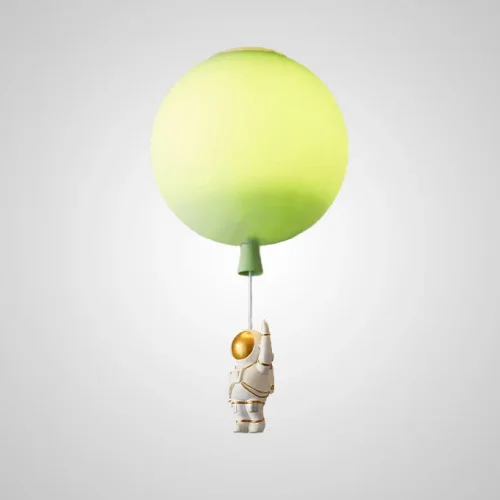 Светильник потолочный MERCURY A D25 Green 208678-23 ImperiumLoft зелёный на 1 лампу, основание белое в стиле современный 