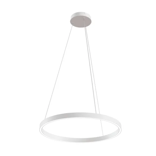 Светильник подвесной LED Rim MOD058PL-L32W4K Maytoni белый на 1 лампу, основание белое в стиле хай-тек кольца
