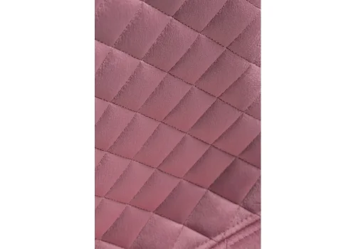 Стул на металлокаркасе Capri pink / wood 11949 Woodville, розовый/велюр, ножки/металл/натуральный, размеры - ****450*510 фото 7