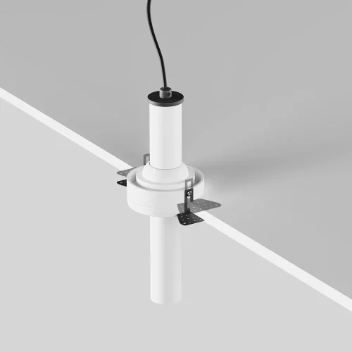 Светильник точечный LED Focus T C140TRS-L200-7W3K-W Maytoni белый 1 лампа, основание белое в стиле современный хай-тек для затирки трубочки фото 5