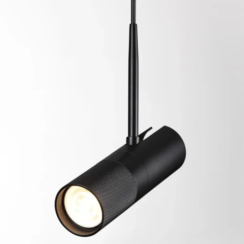 Светильник подвесной Bullet 4356/1B Odeon Light чёрный на 1 лампу, основание чёрное в стиле хай-тек трубочки фото 4 Светильник подвесной Bullet 4356/1B Odeon Light чёрный на 1 лампу, основание чёрное в стиле хай-тек трубочки фото 4
