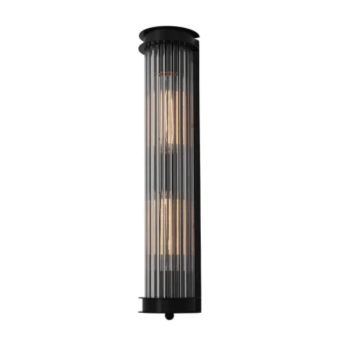 Бра Trompa 4093-2W Favourite прозрачный на 2 лампы, основание чёрное в стиле современный 