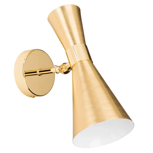 Бра Dumo 816611 Lightstar золотой на 1 лампа, основание золотое в стиле арт-деко 