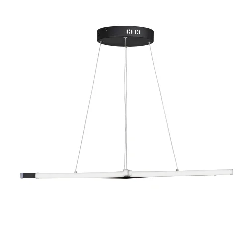 Светильник подвесной LED V4668-1/4S Vitaluce без плафона 1 лампа, основание чёрное в стиле хай-тек  фото 3