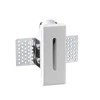 Светильник точечный LED Gips 7082/3WL Odeon Light на 1 лампу, основание в стиле минимализм подсветка для лестниц и ступеней