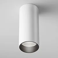 Светильник накладной Focus LED C056CL-L12W4K-W-W Maytoni белый 1 лампа, основание белое в стиле хай-тек современный круглый