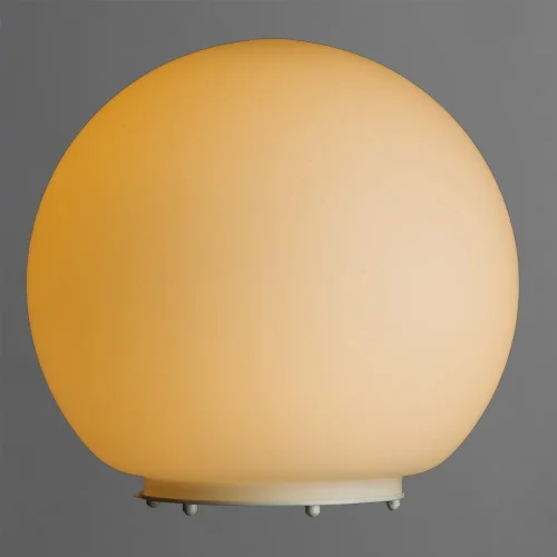 Настольная лампа SPHERE A6020LT-1WH Arte Lamp белая 1 лампа, основание белое металл в стиле современный  фото 2