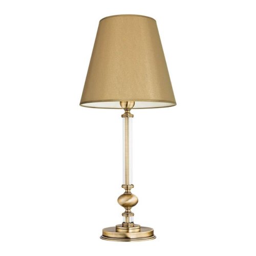 Настольная лампа Rossano ROS-LG-1(P/A) Kutek золотая 1 лампа, основание бронзовое металл в стиле классический 