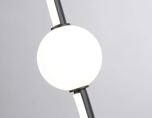 Светильник подвесной LED FL66363 Ambrella light чёрный 1 лампа, основание чёрное в стиле современный хай-тек  фото 4