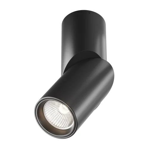 Светильник накладной LED Dafne C027CL-L10B4K Maytoni чёрный 1 лампа, основание чёрное в стиле современный хай-тек круглый фото 2