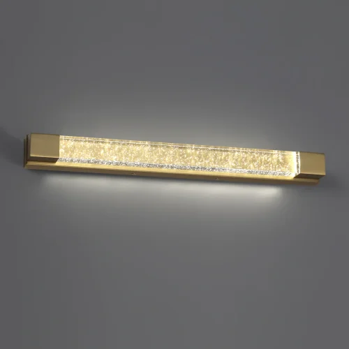 Бра LED Mirada 6681/12WL Odeon Light прозрачный на 1 лампа, основание античное бронза в стиле современный  фото 2