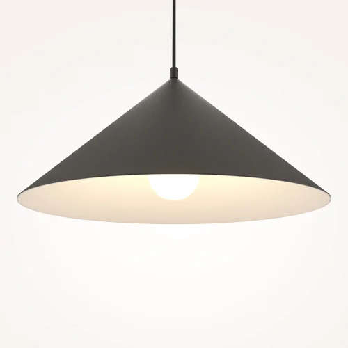 Светильник подвесной Basic colors MOD167PL-01B Maytoni чёрный на 1 лампу, основание чёрное в стиле современный фото 9