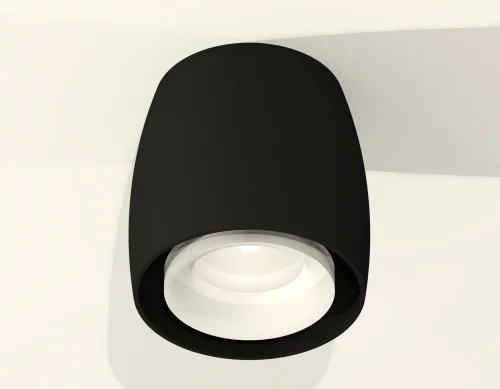 Светильник накладной Techno spot XS1142041 Ambrella light чёрный 1 лампа, основание чёрное в стиле хай-тек современный круглый фото 2