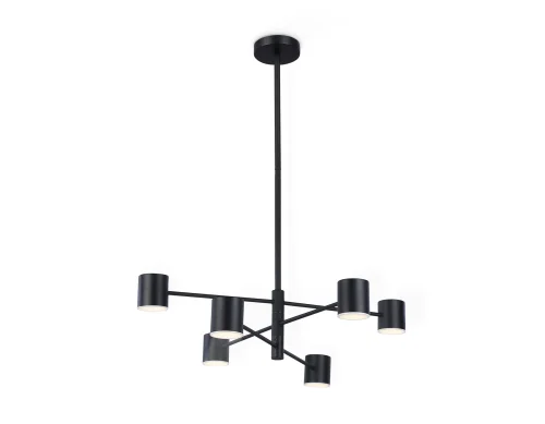 Светильник подвесной LED FL51712 Ambrella light чёрный 1 лампа, основание чёрное в стиле современный хай-тек 