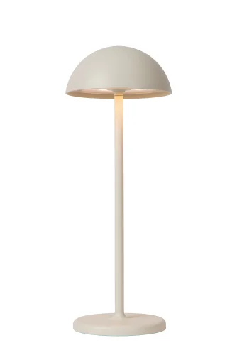 Ландшафтный светильник LED Joy 15500/02/31 Lucide уличный IP54 белый 1 лампа, плафон белый в стиле современный LED