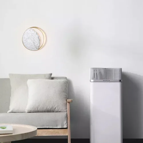 Бра Eclipse WALL LAMP Ginger and Jagger 149475-22 ImperiumLoft белый на 1 лампу, основание латунь в стиле современный фото 4