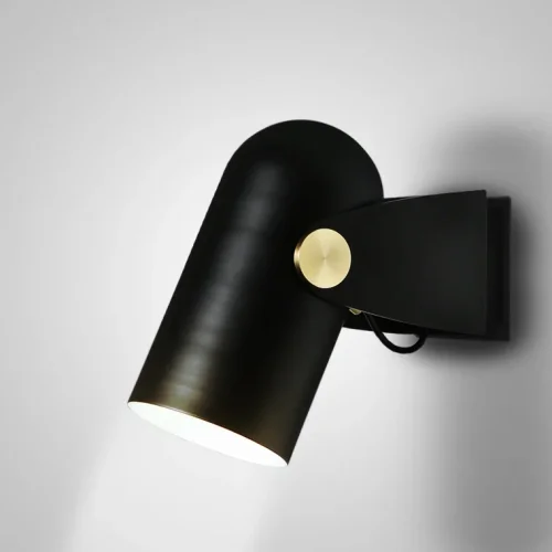 Бра Carronade 101388-26 ImperiumLoft чёрный на 1 лампа, основание чёрное в стиле современный 