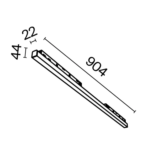 Трековый светильник Basis Exility 3000-6000K 30Вт 120° Dim Dali TR030-4-30WTW-DD-W Maytoni белый для шинопроводов серии Magnetic track system Exility белый фото 8
