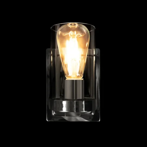 Бра Candlelight 10437W LOFT IT прозрачный на 1 лампу, основание никель в стиле современный кантри замковый фото 4