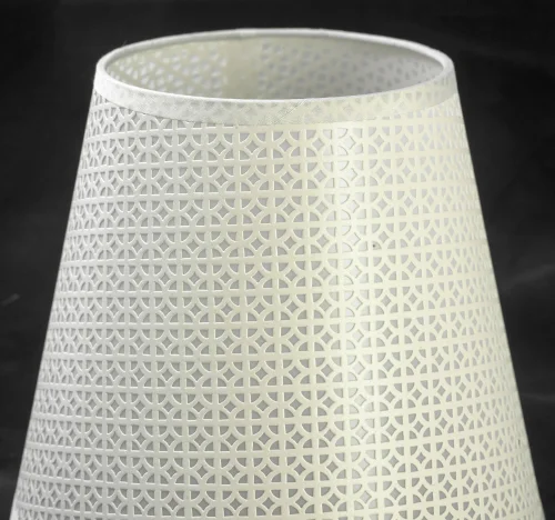 Настольная лампа Hartford GRLSP-0541 Lussole белая 1 лампа, основание белое металл в стиле классический  фото 6