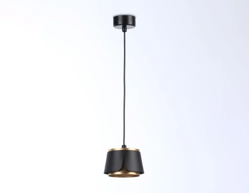 Светильник подвесной TN71247 Ambrella light чёрный 1 лампа, основание чёрное в стиле хай-тек современный  фото 2