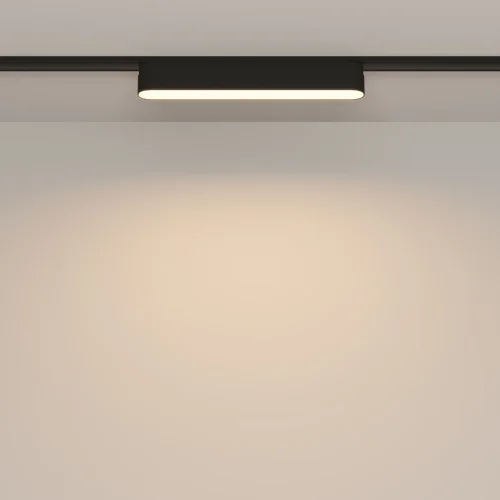 Трековый светильник LED Magnetic track system Radity TR080-1-12W3K-B Maytoni чёрный для шинопроводов серии Magnetic track system Radity чёрный фото 11