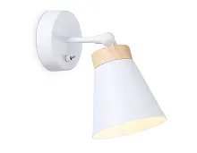 Бра TR8213 Ambrella light белый 1 лампа, основание белое в стиле лофт 