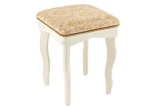 Деревянный стул Орфео бежевый 318614 Woodville, золотой/ткань, ножки/массив березы/бежевый, размеры - ****350*350