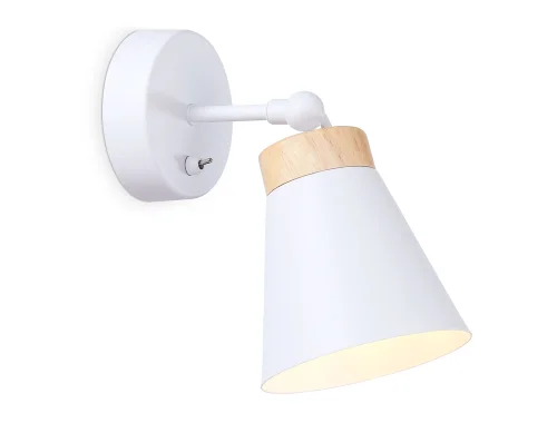 Бра TR8213 Ambrella light белый на 1 лампу, основание белое в стиле лофт 