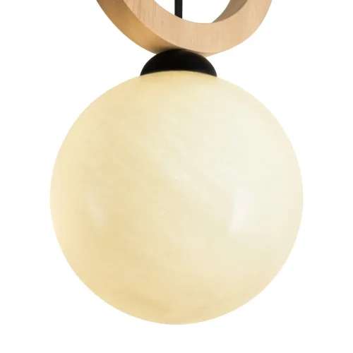 Светильник подвесной Irisa FR5593PL-01B Freya белый на 1 лампу, основание чёрное в стиле современный фото 6 Светильник подвесной Irisa FR5593PL-01B Freya белый на 1 лампу, основание чёрное в стиле современный фото 6