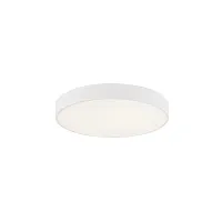 Светильник потолочный LED 0875CL-80WT Milosh Tendence белый на 1 лампу, основание белое в стиле современный 
