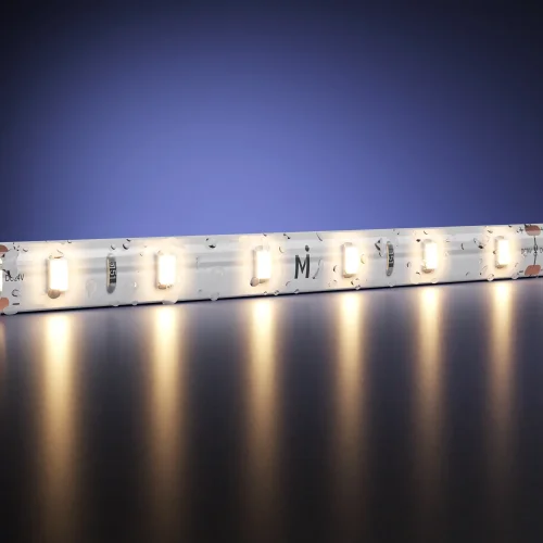 Светодиодная лента 24В 2835 7,2Вт/м 3000К 5м IP 65 201027 Maytoni цвет LED тёплый белый 3000K, световой поток 680Lm фото 3
