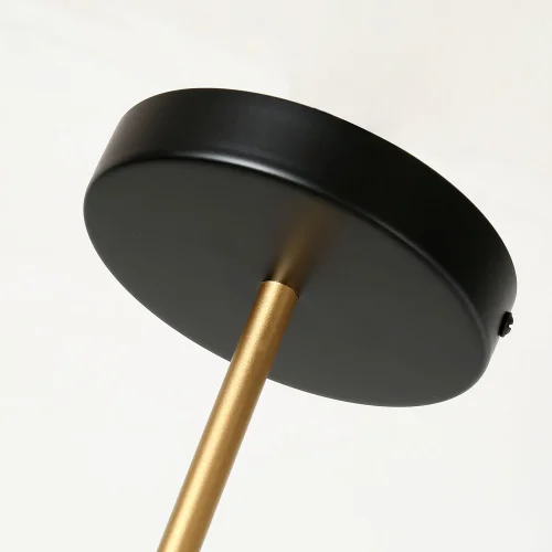 Люстра на штанге LED Atma 3058-8P F-promo чёрная на 8 ламп, основание чёрное в стиле современный  фото 4