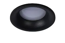 Светильник точечный Ziva 09923/01/30 Lucide чёрный 1 лампа, основание чёрное в стиле современный 
