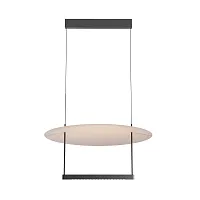 Светильник подвесной LED Ambience MOD280PL-L30B3K1 Maytoni чёрный на 1 лампу, основание чёрное в стиле современный хай-тек отражённый свет