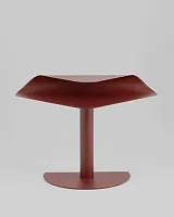 Журнальный столик Cornea, металл, бордовый УТ000041895 Stool Group столешница из 