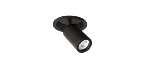 Светильник точечный Angularis 2805-1C Favourite чёрный 1 лампа, основание чёрное в стиле хай-тек современный  фото 2