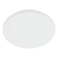 Светильник потолочный LED Frania 33599 Eglo белый на 1 лампу, основание белое в стиле современный круглый