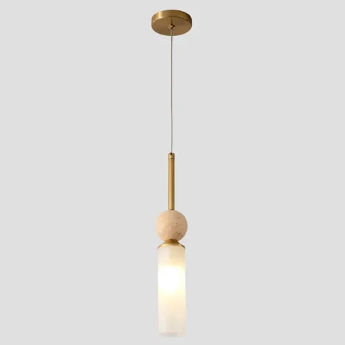 Светильник подвесной SIMPLY SP1 BRASS Crystal Lux белый на 1 лампу, основание латунь в стиле минимализм фото 3 Светильник подвесной SIMPLY SP1 BRASS Crystal Lux белый на 1 лампу, основание латунь в стиле минимализм фото 3