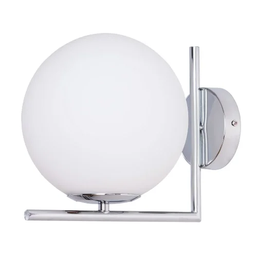 Бра Bolla-Unica A1921AP-1CC Arte Lamp белый на 1 лампу, основание хром в стиле современный 