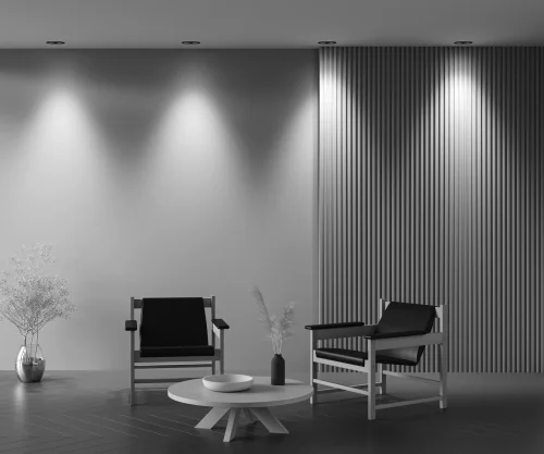 Светильник точечный Share DL126-02-GU10-B Maytoni чёрный на 2 лампы, основание чёрное в стиле современный овальный фото 4