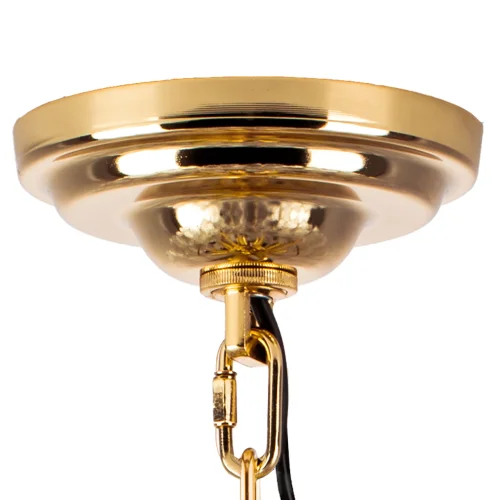 Люстра подвесная Retro 799092 Lightstar прозрачная на 9 ламп, основание золотое в стиле современный фото 4