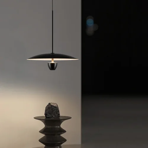 Светильник подвесной REFLECT D55 Трехцветный свет 219203-23 ImperiumLoft белый 1 лампа, основание чёрное в стиле скандинавский  фото 18