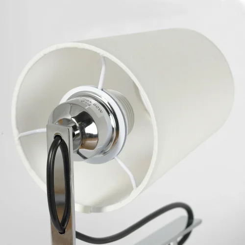 Бра Cozy LSP-8810 Lussole белый на 1 лампа, основание хром в стиле современный  фото 2