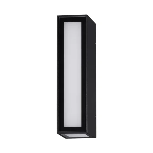 Настенный светильник LED Strait 359194 Novotech уличный IP54 чёрный 1 лампа, плафон чёрный в стиле современный LED фото 2