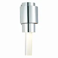 Бра Cesena SL1630.101.02 ST-Luce хром прозрачный 2 лампы, основание хром в стиле современный 