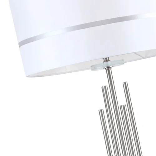 Торшер Chart 1045/11/01F Stilfort  белый 1 лампа, основание никель в стиле классический
 фото 3