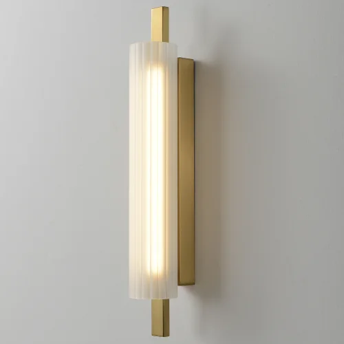 Бра LED TUNNEL AP10 LED BRASS Crystal Lux белый на 1 лампу, основание латунь в стиле современный фото 5